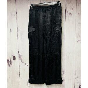 Y2K Victoria's Secret Black Pajama Pants Women's XS/ Small Cargo Style